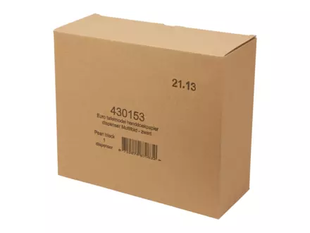 Euro tafelmodel handdoekpapier dispenser multifold zwart