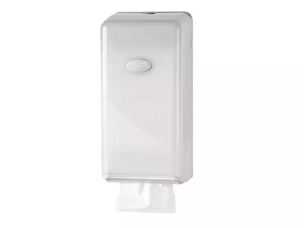 Toiletpapierdispenser bulkpack Pearl wit
