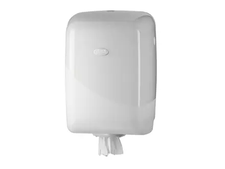 Poetsrolhouder midi poetsrol Pearl wit
