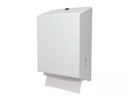 Handdoekdispenser wit