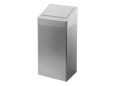 Afvalbak 50 liter RVS