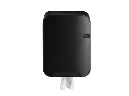 Poetsroldispenser midi poetspapier Quartz zwart
