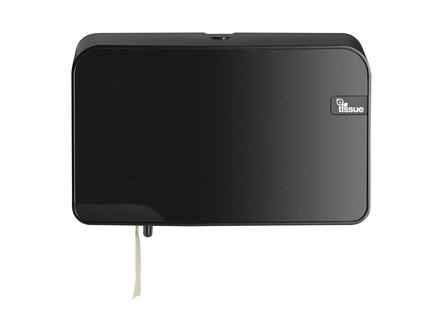 Toiletpapierdispenser Compactrol E-tissue Zwart