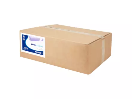 Afvalzak 70 x 110 cm T50 LDPE blauw 10 rol x 25 stuks