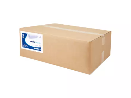Afvalzak 80 x 110 cm T60 LDPE blauw 10 rol x 20 stuks