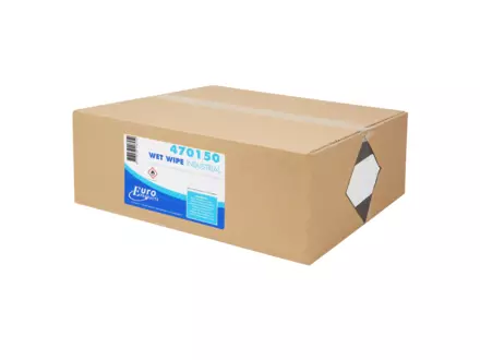 Wet wipes 25 x 31 cm 4 x 150 doeken in een emmer