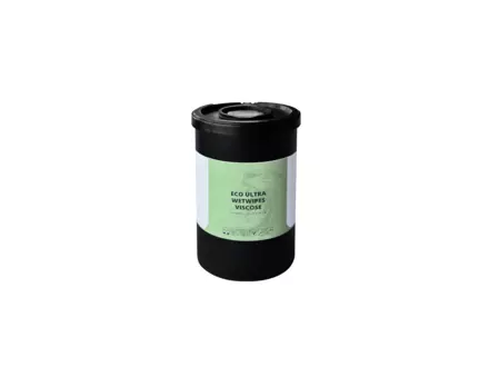 Wet wipes eco ultra viscose geurloos 17,25 x 30 cm 6 x 100 wipes per bus