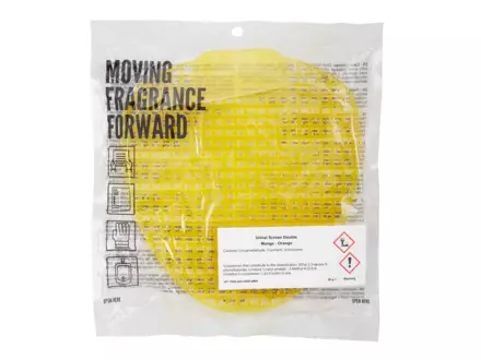 Urinoirmatjes mango geel 10 st anti-spat