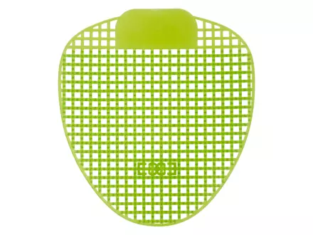 Urinoirmatjes apple/groen met anti-sparthaartjes