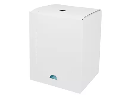 Toptex blauw 42 x 38 cm 4 x 100 doeken in doos
