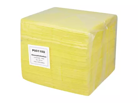 Absorptie doeken universeel 30 x 30 cm 100 stuks per pak