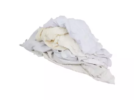 WTR - witte tricot met gekleurd randje doos a 5 kg