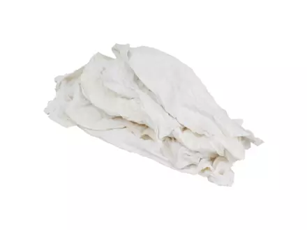 WL1 - witte lappen 1e kwaliteit doos a 5 kg