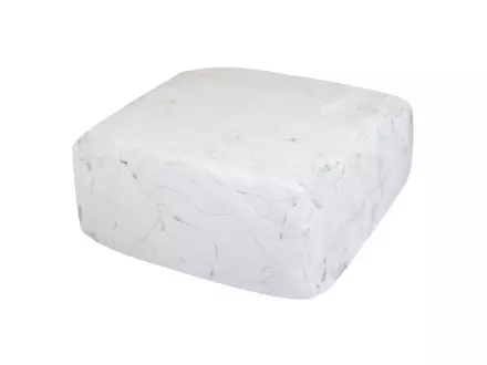 WBAD-H - witte badstof handdoeken zak a 8 kg