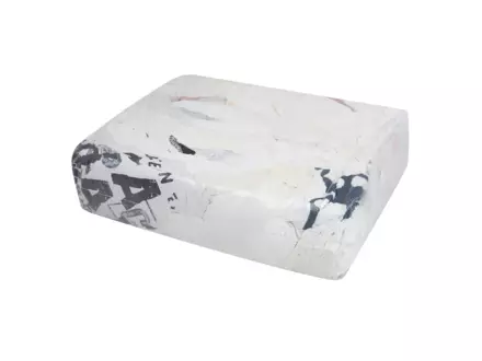 WTR - witte tricot met gekleurd randje zak a 5 kg