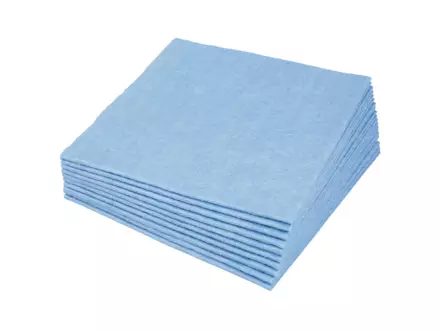 Sopdoek blauw A-kwaliteit 1/4 vouw 38 x 40 cm 200 doeken per pak