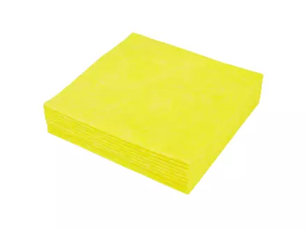 Sopdoek geel A-kwaliteit 1/4 vouw 38 x 40 cm 200 doeken per pak