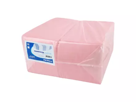 Sopdoek roze A-kwaliteit 1/4 vouw 38 x 40 cm 200 doeken per pak