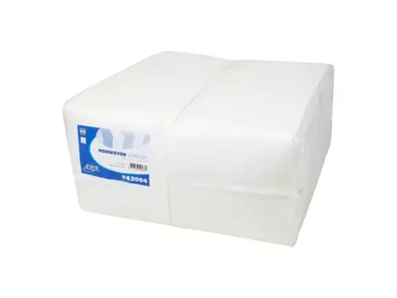 Sopdoek wit A-kwaliteit 1/4 vouw 38 x 40 cm 200 doeken per pak