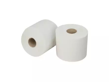 Toiletpapier compact recycled wit 1-laags 150 meter 24 rol
