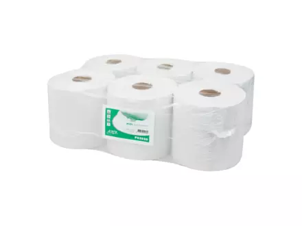 Midi poetspapier recycled 1-laags 300 meter 6 rol
