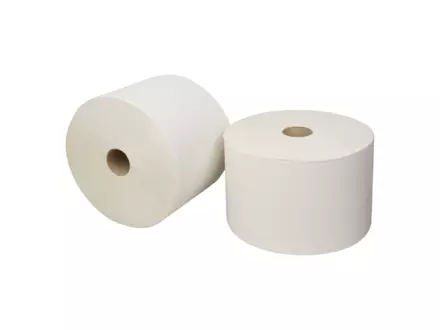 Industriepapier recycled 1-laags 1000 meter 2 rol