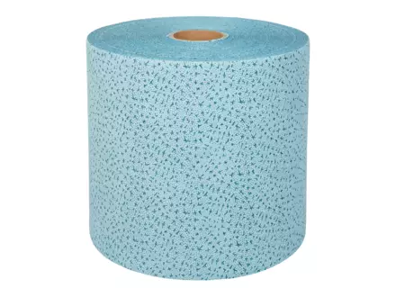 Proptex blauw 38 x 32 cm 500 doeken op rol