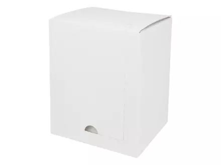 Softtex wit 30,5 cm 31,5 cm 4 x 100 doeken (400) in dispenserdoos
