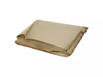 Afvalzak 60 x 80 cm T150 LDPE transparant 100 stuks