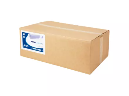 Afvalzak HDPE 58 x 100 cm transparant T23 25 rol x 20 stuks