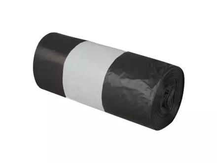 Afvalzak HDPE zwart 58 x 100 cm T23 25 rol x 20 stuks