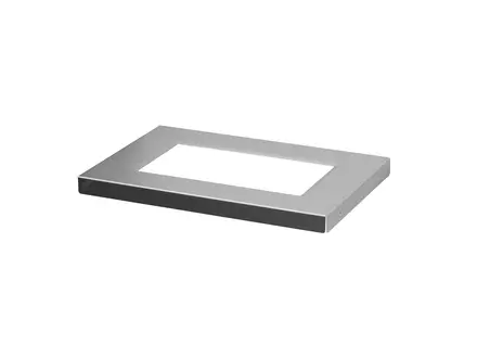 Sanfer open inwerpdeksel RVS, type AL 50