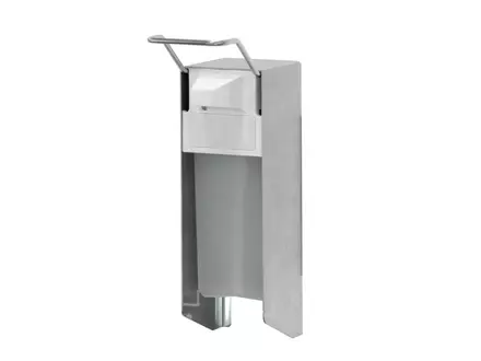 Zeepdispenser korte beugel 500 ml Ingo-man aluminium